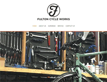Tablet Screenshot of fultoncycleworks.com